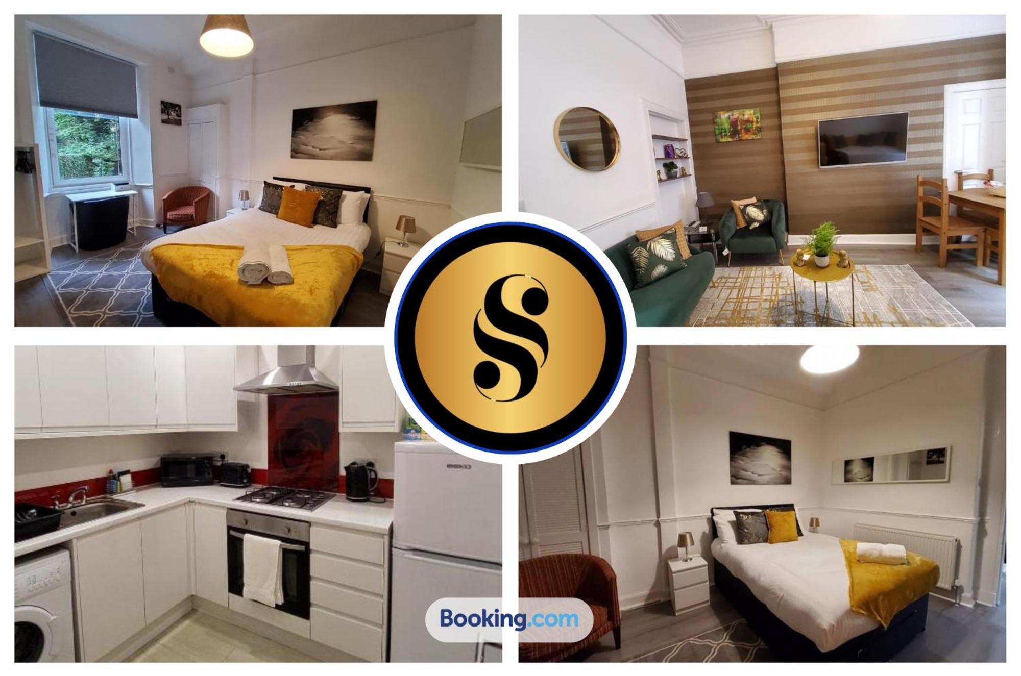 Leith Spectacular Apartment By Sensational Stay Short Lets & Serviced Accommodation With 6 Separate Beds & 2 Baths Единбург Екстер'єр фото